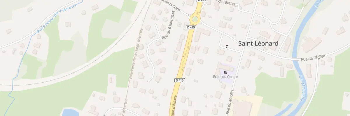 Plan du 100 Rue d’Alsace à Saint-Léonard