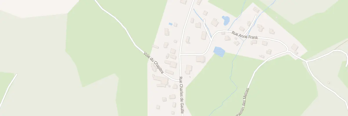 Plan du 596 Rue Charles de Gaulle à Anould