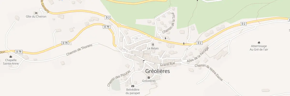 Plan du 6 Pl de la Forge à Gréolières