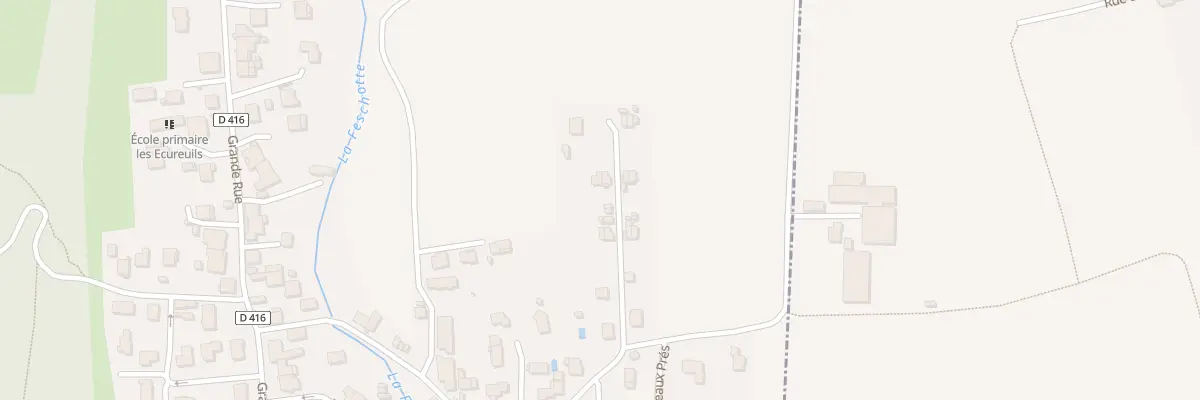 Plan du 7B Rue des Cités à Badevel