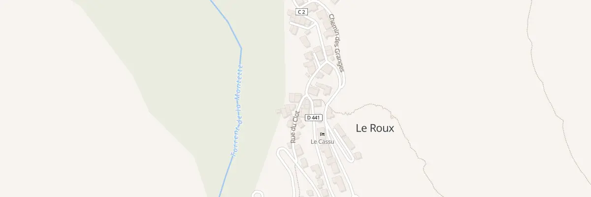 Plan du 8 Rue du Four Banal à Abriès-Ristolas