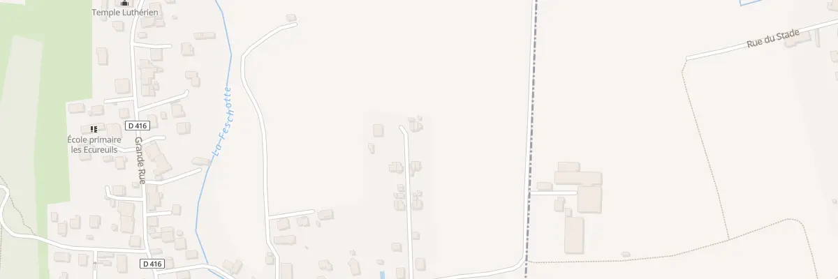 Plan du 12B Rue des Cités à Badevel