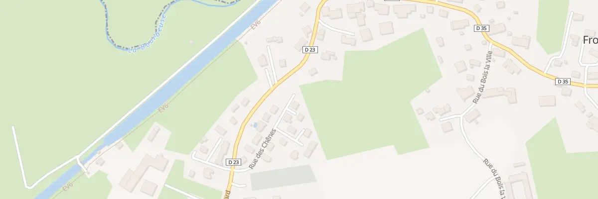Plan du 10 Rue des Chênes à Froidefontaine