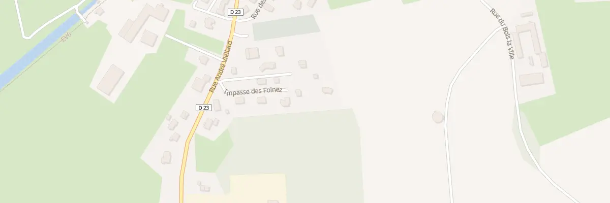 Plan du 8 Imp des Foinez à Froidefontaine