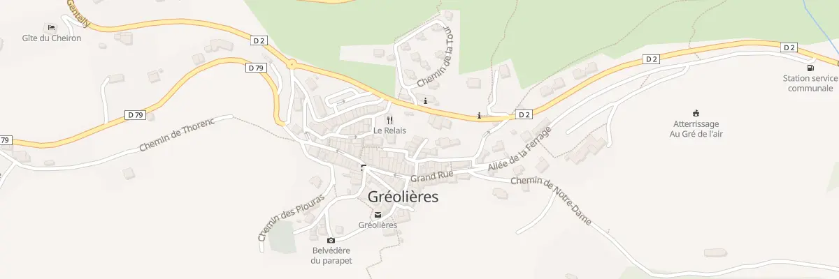 Plan du 22 Imp de l’Aire à Gréolières
