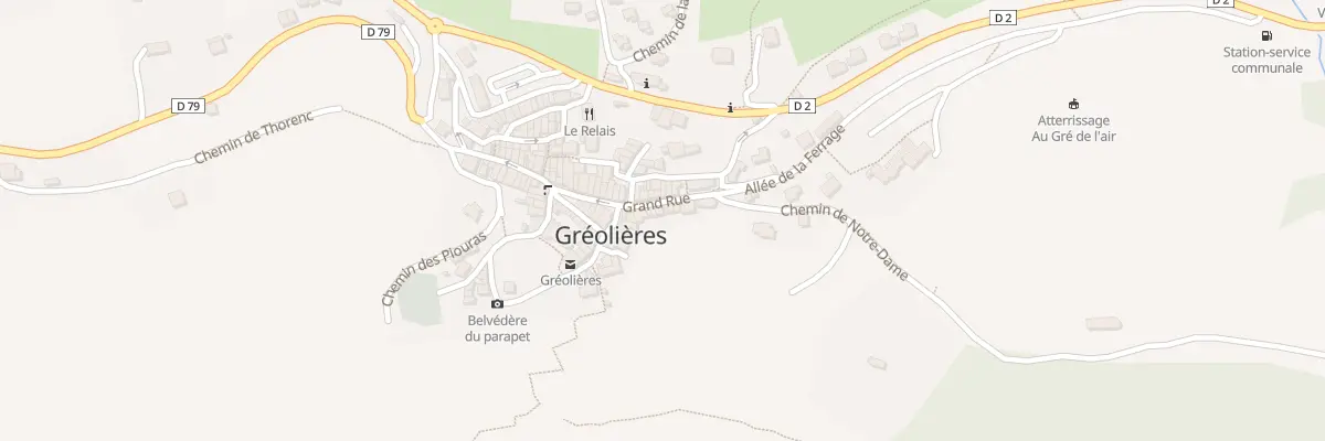 Plan du 47 Grand Rue à Gréolières