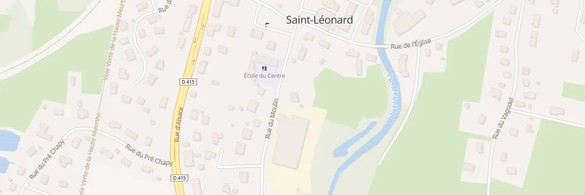 Plan du 97 Rue du Moulin à Saint-Léonard