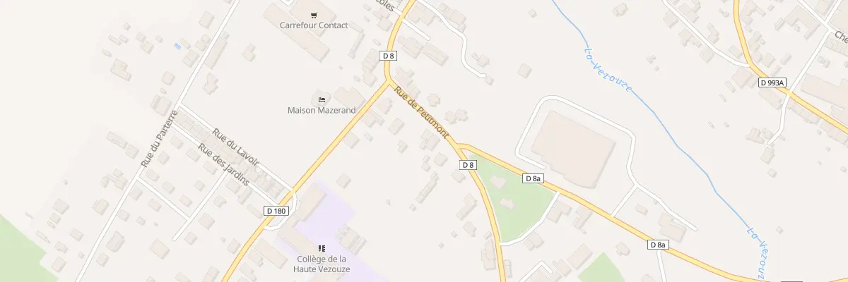 Plan du 4 Rue de Petitmont à Cirey-sur-Vezouze