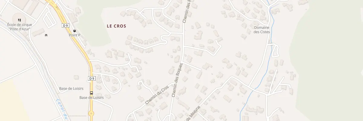 Plan du 359 Che des Roques à La Roquette-sur-Siagne