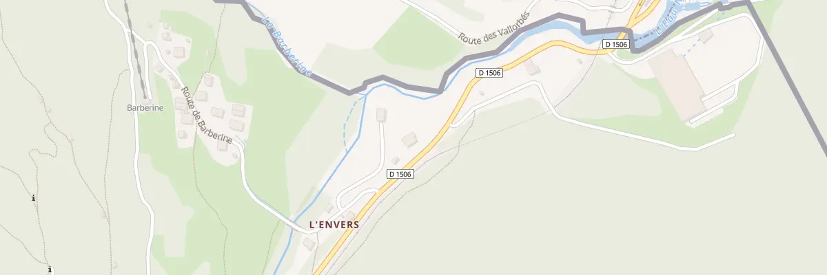 Plan du 2235 Rte des Confins du Valais à Vallorcine