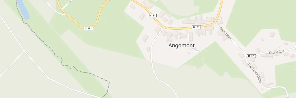 Plan du 2 Che des Basses à Angomont