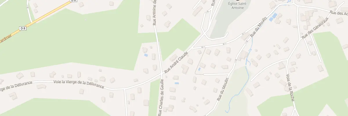 Plan du 39 Rue Andre Claude à Anould