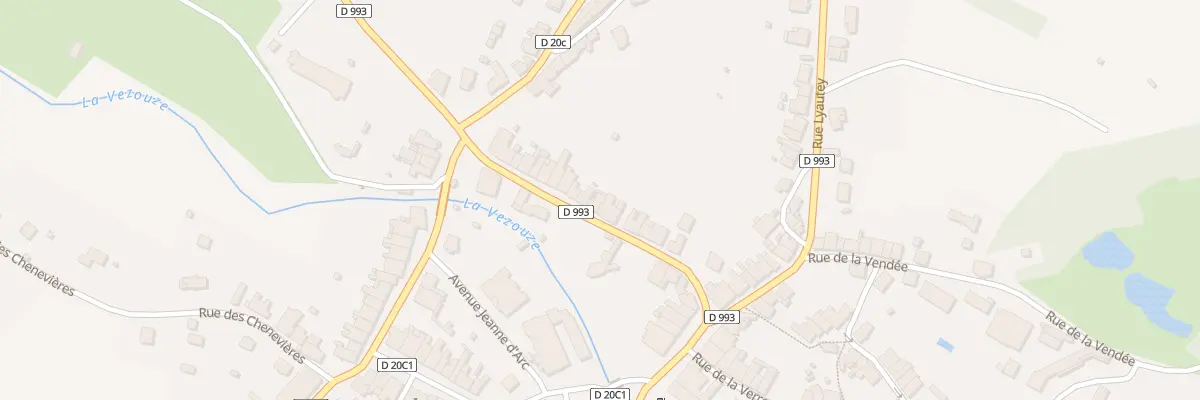 Plan du 24 Rue Raymond Poincare à Cirey-sur-Vezouze