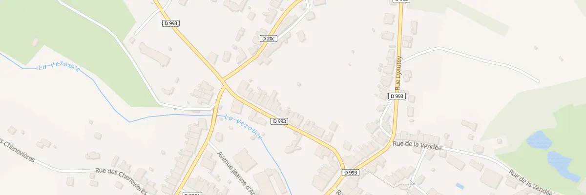 Plan du 26 Rue Raymond Poincare à Cirey-sur-Vezouze
