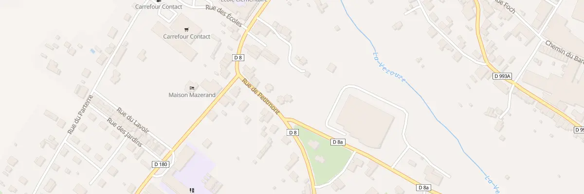 Plan du 13 Rue de Petitmont à Cirey-sur-Vezouze