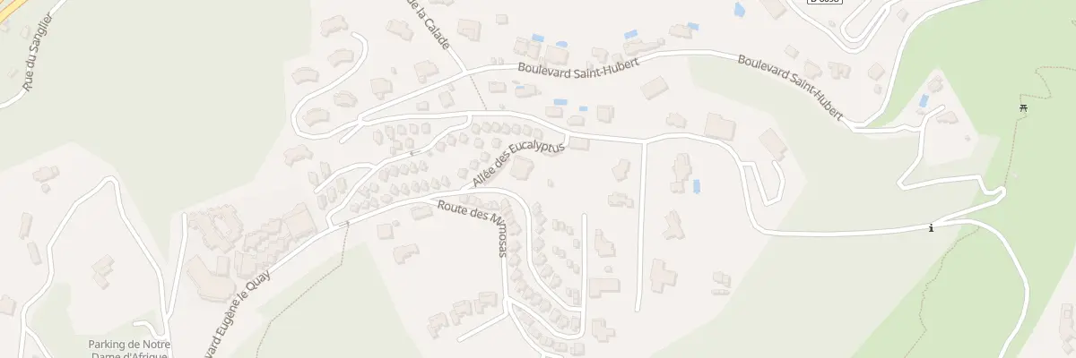 Plan du 40 Bd Saint Hubert à Théoule-sur-Mer