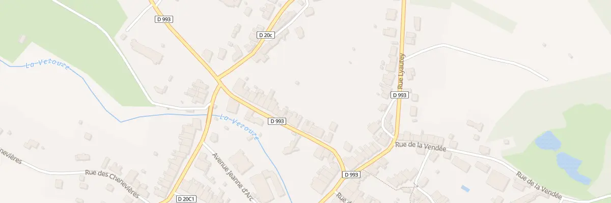Plan du 22 Rue Raymond Poincare à Cirey-sur-Vezouze