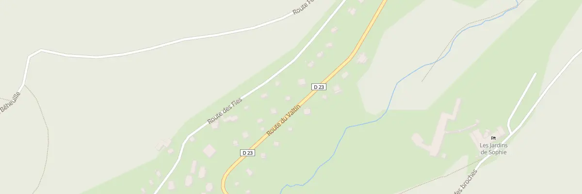 Plan du 1501 La Grosse Grange à Xonrupt-Longemer