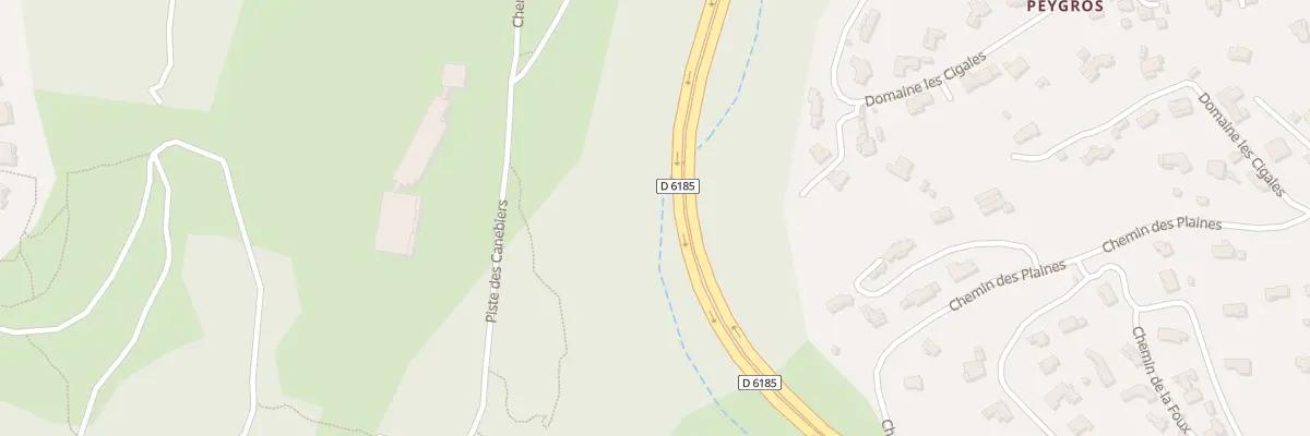 Plan du 87 Che des Cigales à Mouans-Sartoux