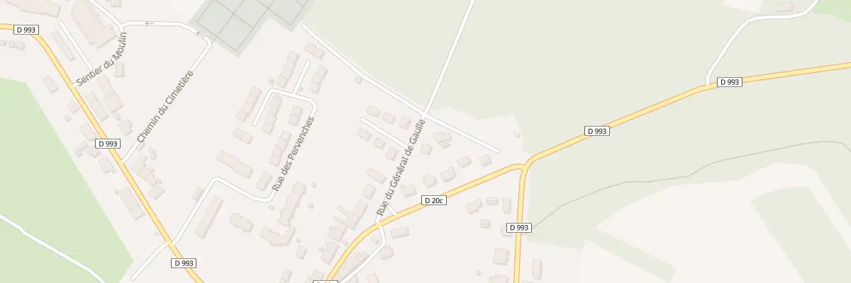 Plan du 2 Rue du Gen de Gaulle à Cirey-sur-Vezouze