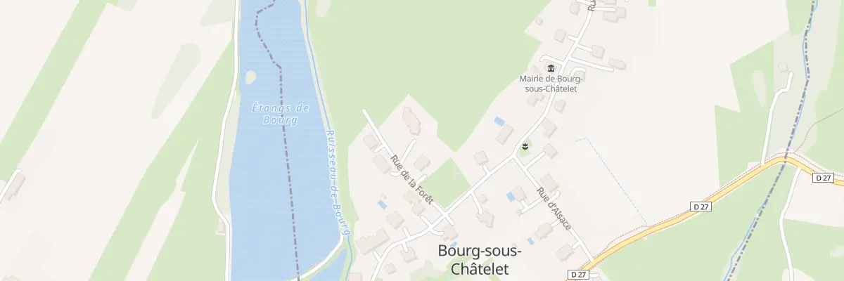 Plan du 9T Rue de la Forêt à Bourg-sous-Châtelet