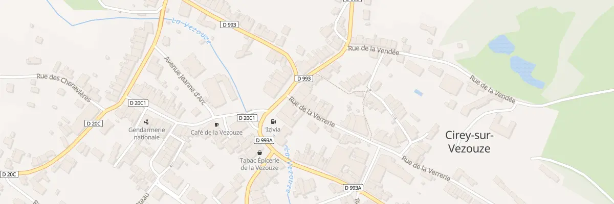 Plan du 3 Rue de la Verrerie à Cirey-sur-Vezouze