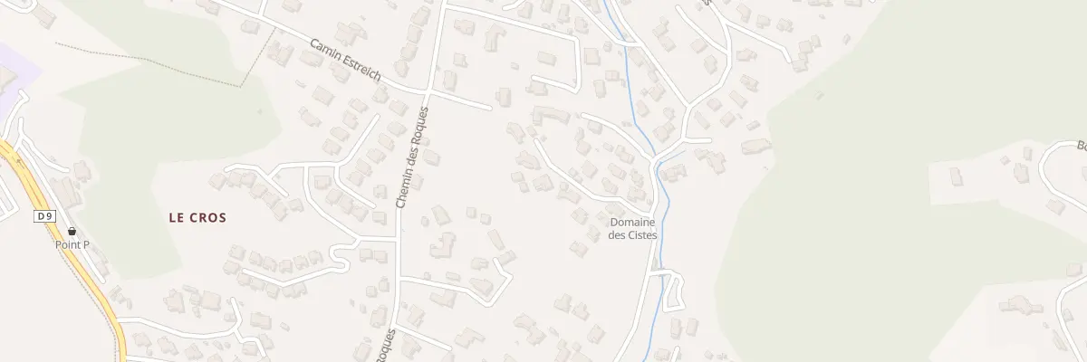Plan du 505 Che de Meayne à La Roquette-sur-Siagne