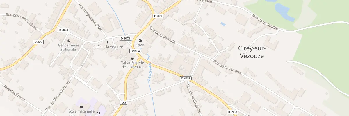 Plan du 17 Rue Foch à Cirey-sur-Vezouze