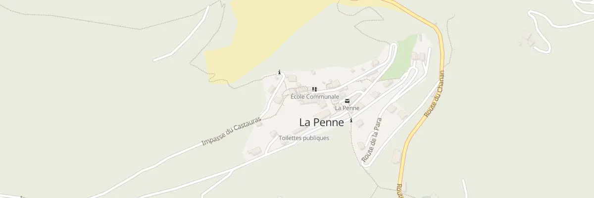 Plan du 13 Rue du Pontil à La Penne