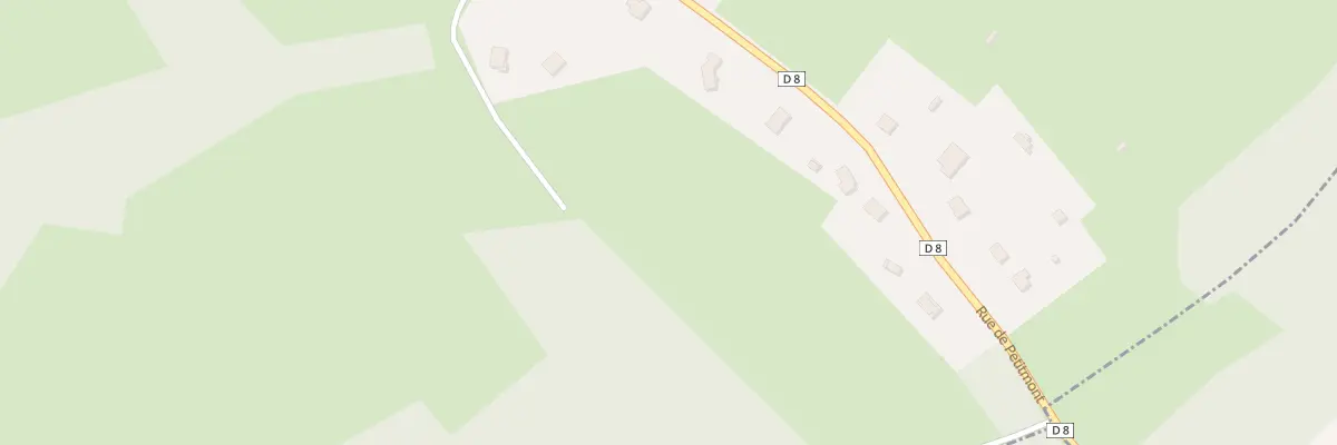 Plan du 36 Rue de Petitmont à Cirey-sur-Vezouze