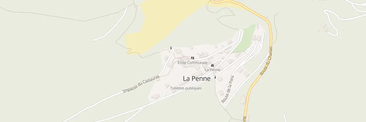Plan du 2 Mte du Pigeonnier à La Penne