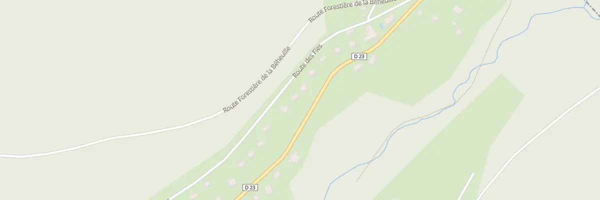 Plan du 1663 Rte du Valtin à Xonrupt-Longemer