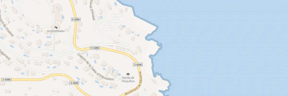Plan du 4 Av du Groupe Naval d’Assaut à Théoule-sur-Mer