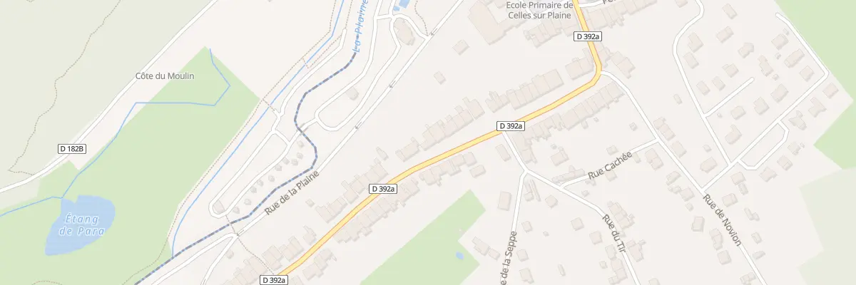 Plan du 46 Rue de la Tournelle à Celles-sur-Plaine