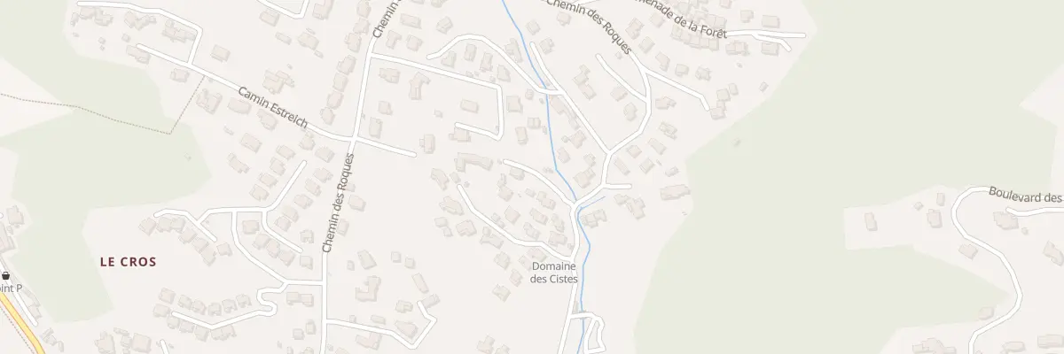 Plan du 555 Che de Meayne à La Roquette-sur-Siagne