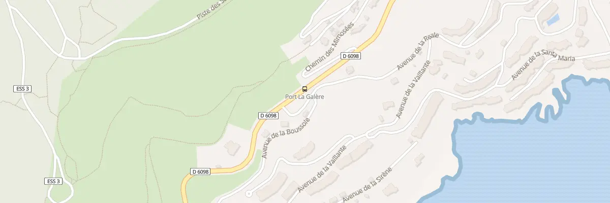 Plan du 75 Bd de la Corniche d’Or à Théoule-sur-Mer