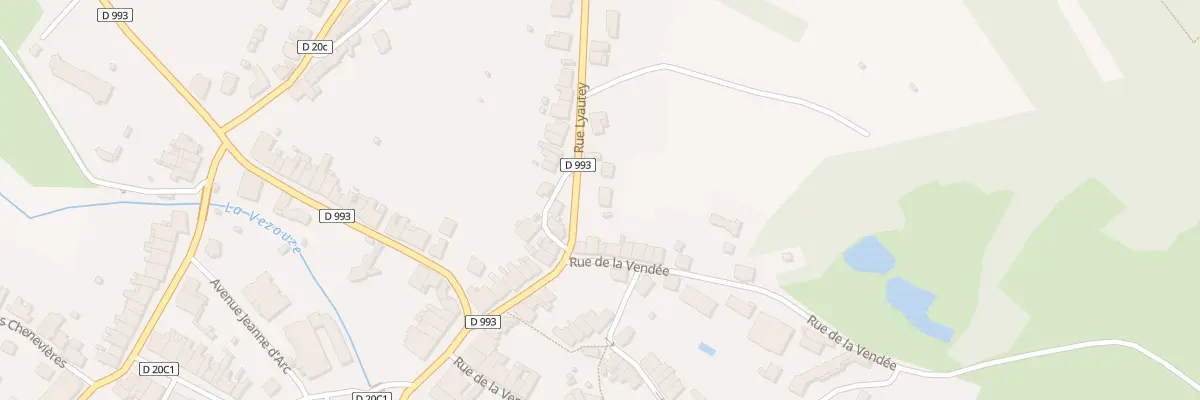 Plan du 14 Rue Lyautey à Cirey-sur-Vezouze
