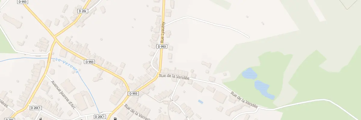 Plan du 7 Rue de la Vendée à Cirey-sur-Vezouze