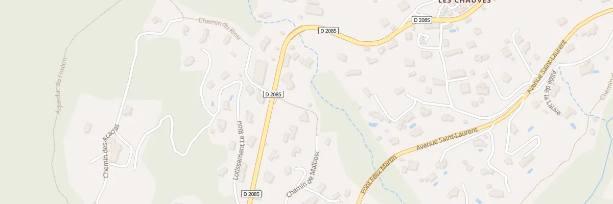 Plan du 104 Av Pierre Ziller à Grasse