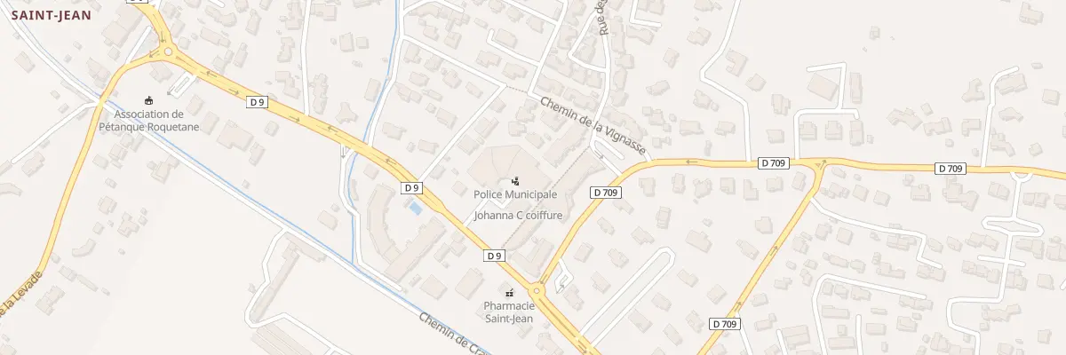 Plan du 938 Av de la Republique à La Roquette-sur-Siagne