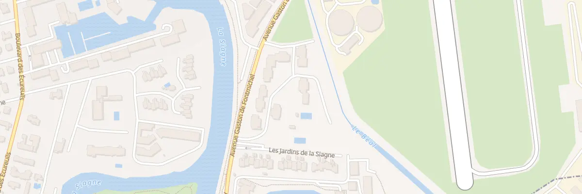 Plan du 574 Av Gaston de Fontmichel à Mandelieu-la-Napoule