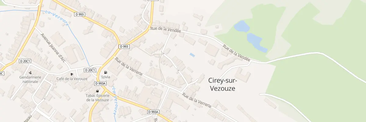 Plan du 35 Rue de la Vendée à Cirey-sur-Vezouze