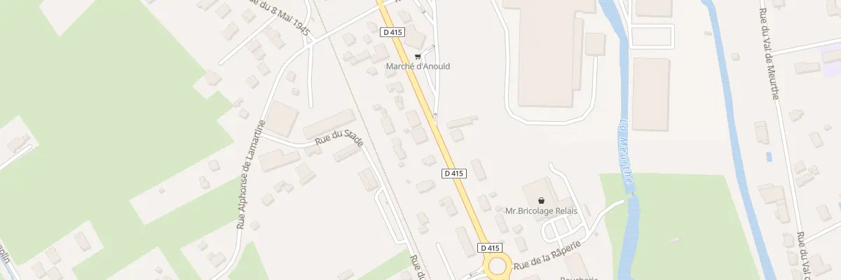 Plan du 819 Rue de Saint-Dié à Anould