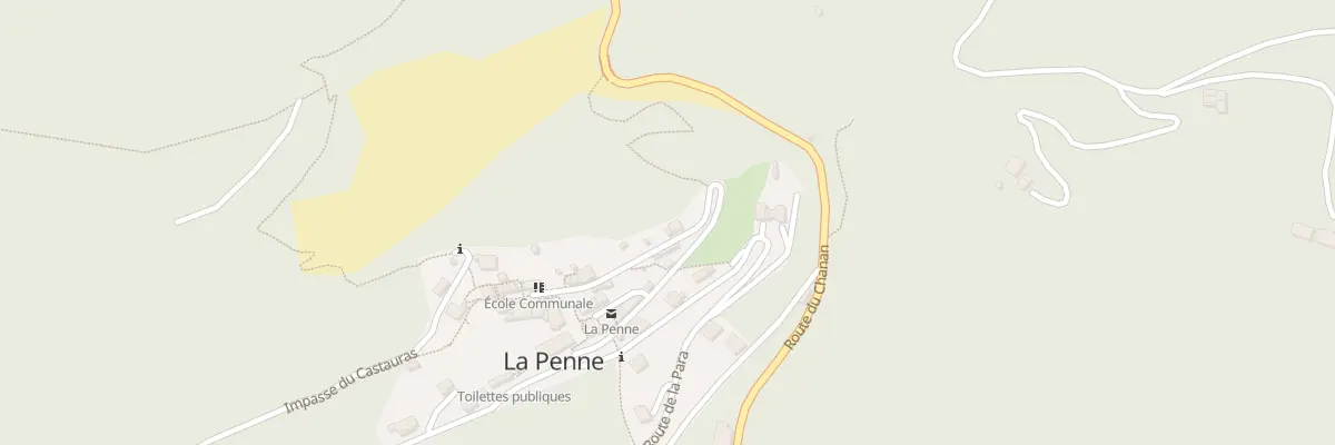Plan du 238 Prom du Jubilé à La Penne