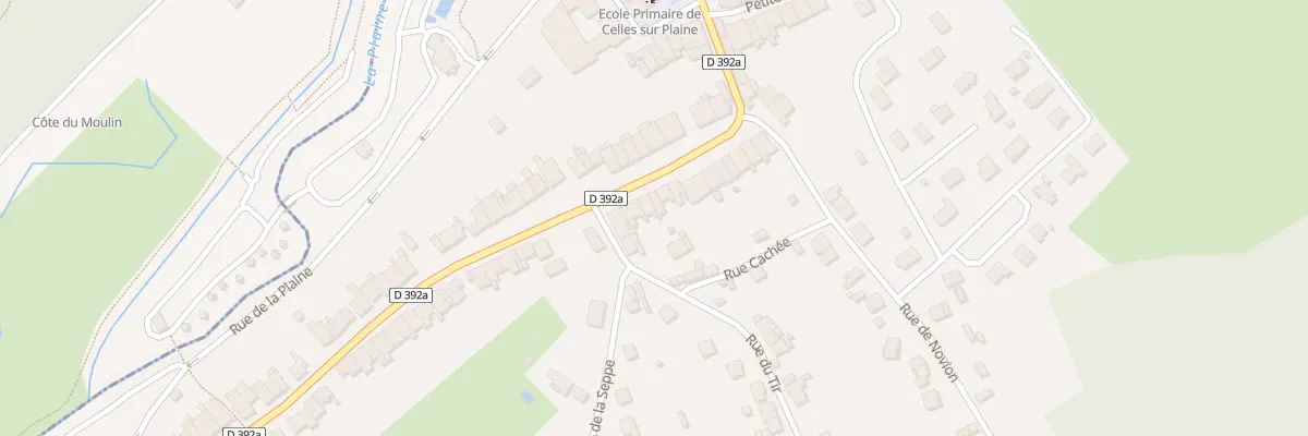 Plan du 33 Rue de la Tournelle à Celles-sur-Plaine