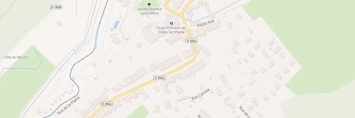 Plan du 12 Rue de la Tournelle à Celles-sur-Plaine