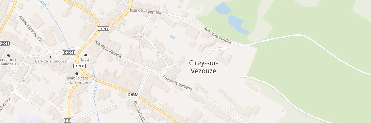 Plan du 2 Imp de la Brasserie à Cirey-sur-Vezouze