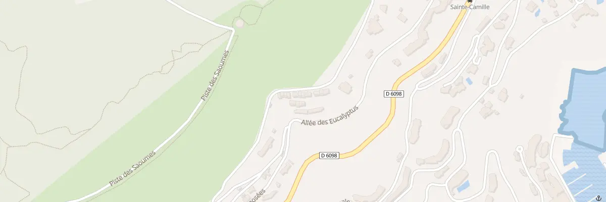 Plan du 16B All des Eucalyptus à Théoule-sur-Mer