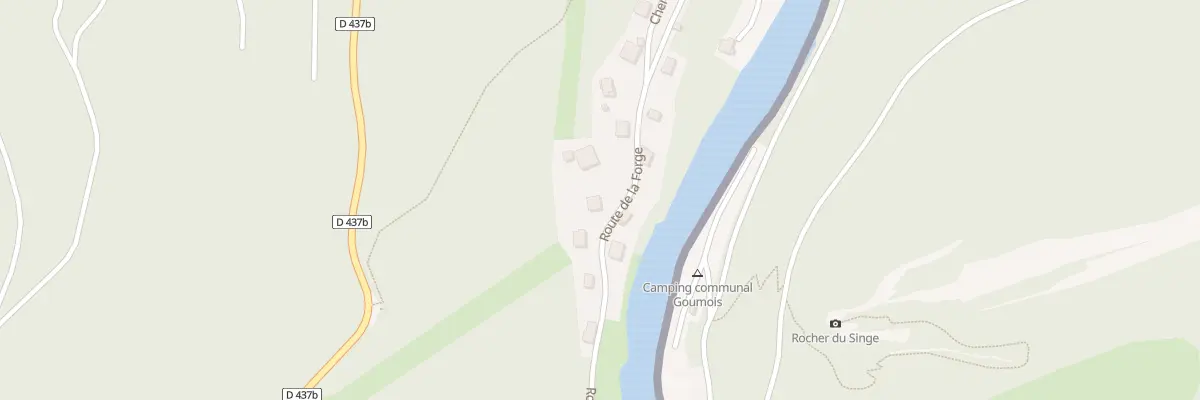 Plan du 31A Rte de la Forge à Goumois