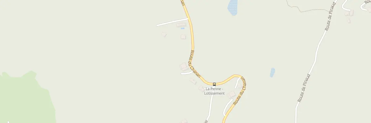 Plan du 4646 Rte du Chanan Dep 2211 à La Penne